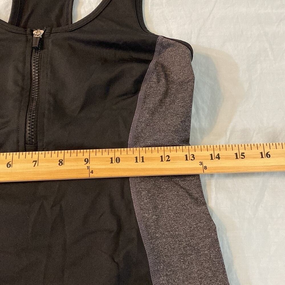 Calvin Klein Performance Black/Gray Racerback Top Size Small - Picture 6 of 8